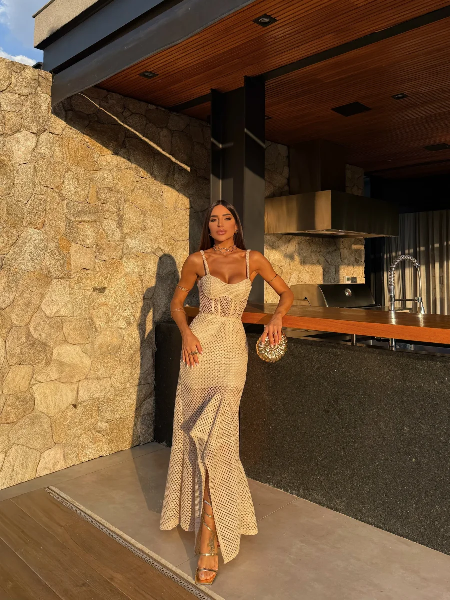Vestido Mônaco - Moda Resort l CAROL ESPAÇO FASHION - Image 2