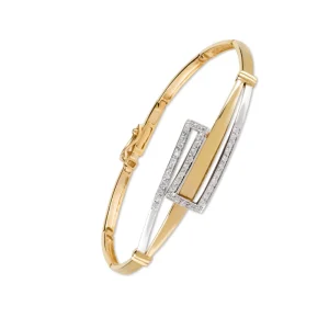 Pulseira Joalharia Naná em Ouro com zirconias