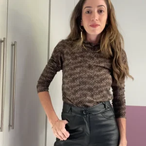 Blusa Gola ML Balance Onça