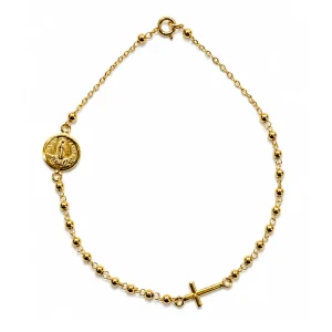 PULSEIRA EM OURO 9K  ( TERÇO )