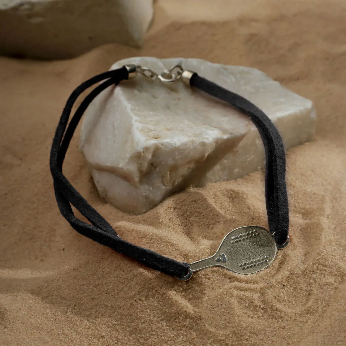 PULSEIRA RAQUETE COM COURO - Image 4