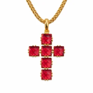 COLAR EM PRATA 925% COM CRUZ