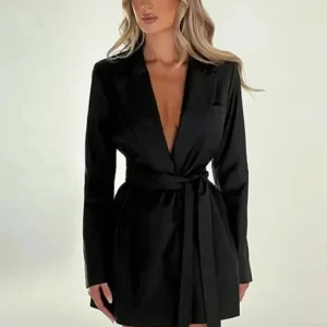 Maxi Blazer Social Feminino - Alfaiataria l CAROL ESPAÇO FASHION