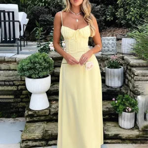Vestido Longo Emylli - Moda Praia l CAROL ESPAÇO FASHION