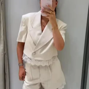 Conjunto Alfaiataria  Chic - Casual Chic l CAROL ESPAÇO FASHION