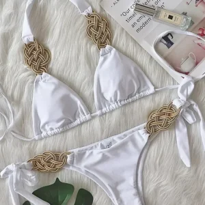 Biquini Curtinha Saquarema - Moda Praia l CAROL ESPAÇO FASHION