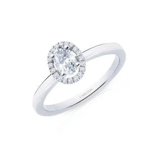 Solitário Carlton Jewellery ouro 18k com Diamantes