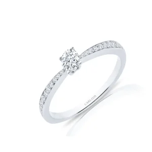 Solitário Carlton Jewellery em Ouro 18k com Diamantes