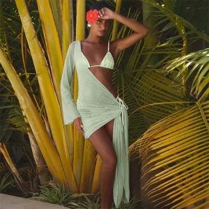Conjunto Biquini e Saida Tahiti - Moda Praia l CAROL ESPAÇO FASHION
