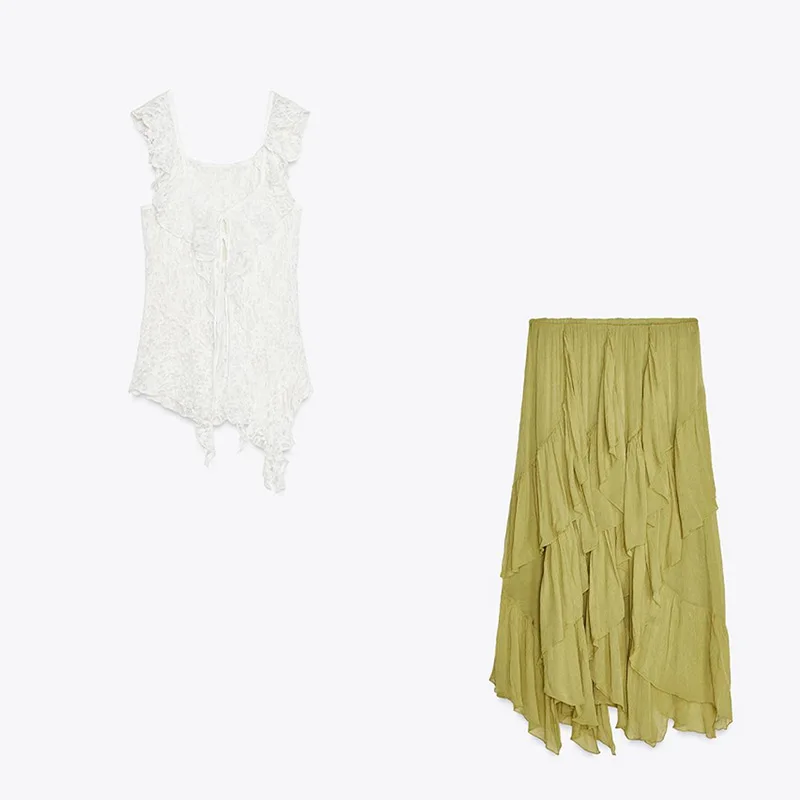 Conjunto Tiered Olive Garden- Moda Praia l CAROL ESPAÇO FASHION - Image 9