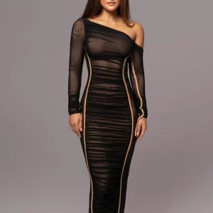 Vestido Midi Tule - Moda Elegante l CAROL ESPAÇO FASHION