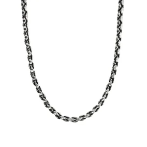 COLAR ALBERT M EM PRATA 925 60CMS
