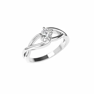 ANEL EM OURO 19,2K COM DIAMANTE