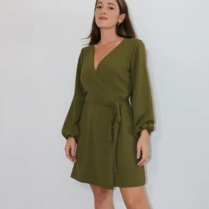 Vestido Charlotte Militar