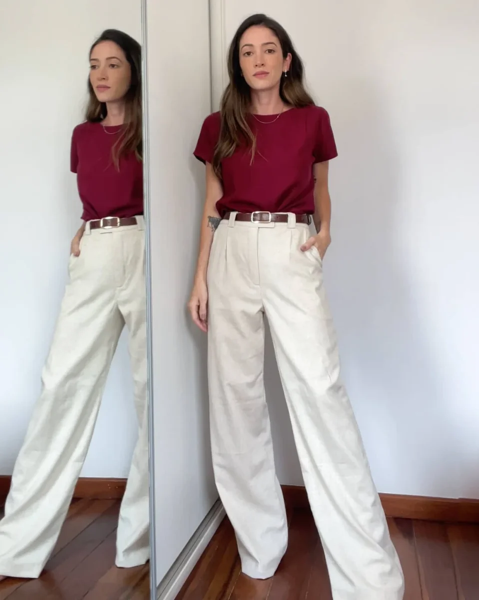 Calça Viscolinho Pietra Cru - Image 3